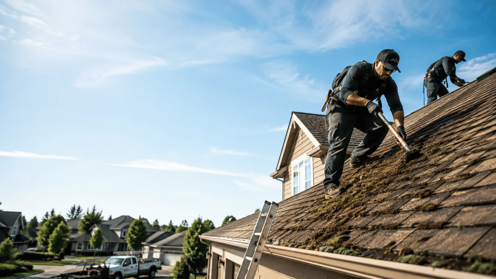 Roof Moss Removal in Fords, NJ near me